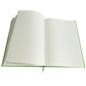 hardcover note book