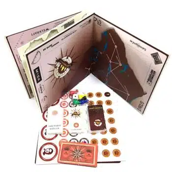 Custom board game set with chess