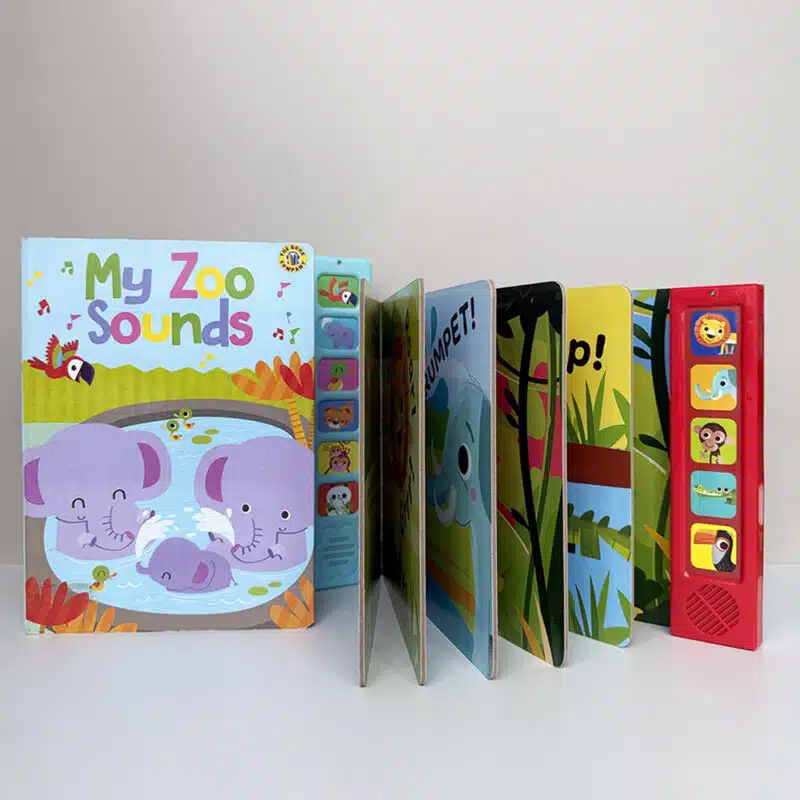 Children's cardboard storybook with music – Image 2