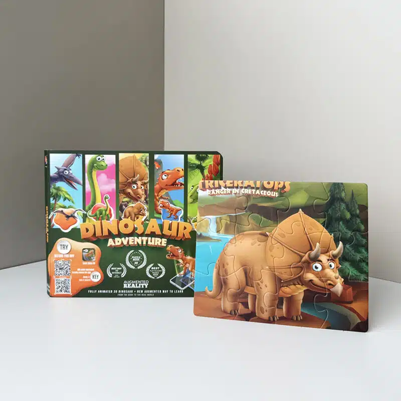 Children's Cardboard Puzzle Book – Image 3