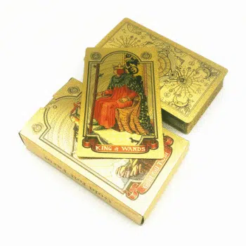 Custom Gold Foil Tarot Cards Set