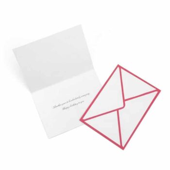 Custom luxury gold foil Happy birthday greeting card