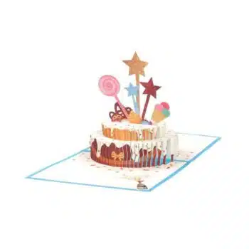 بطاقات عيد ميلاد سعيد المنبثقة