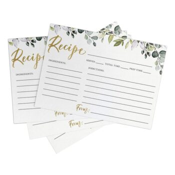 Carte de recettes OEM easy Write Whiskey