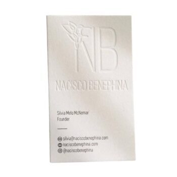 tarjetas de agradecimiento en relieve