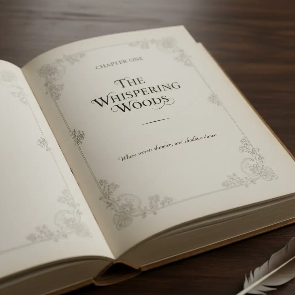 في تنضيد طباعة الكتاب للتصميم، كيف ينبغي أن يتم تنضيد العنوان؟