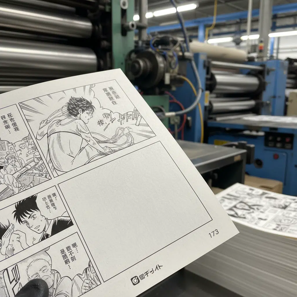 Printing Graphic Novels and Manga: Optimizing Paper Choice and Ink Density