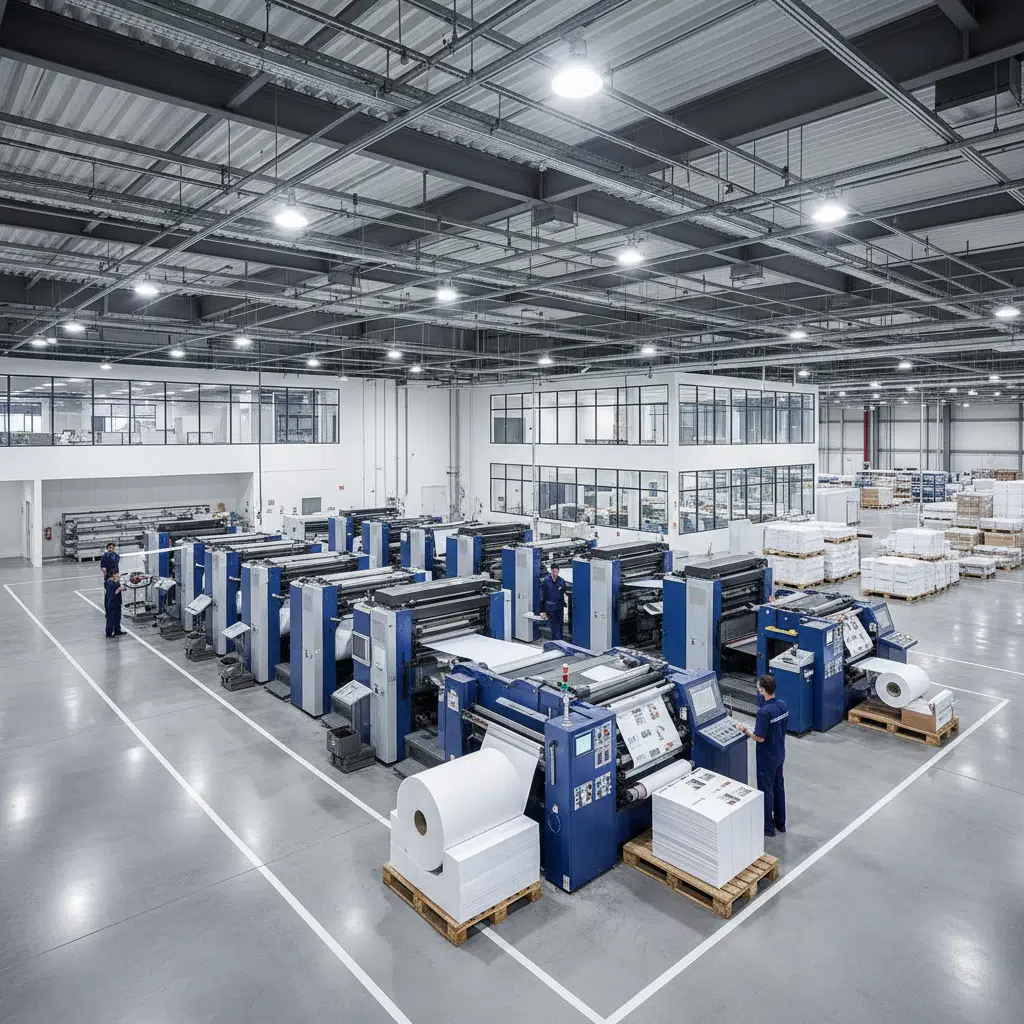 طباعة المجلات في مصنع YBJ لطباعة الكتب