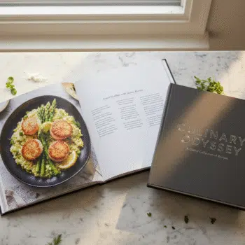 Custom Full Color Hardcover Cookbook Printing with Spot UV