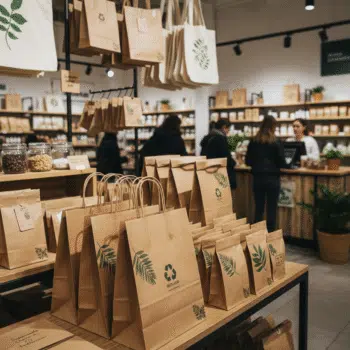 Eco-Friendly Kraft Paper Packaging Bags