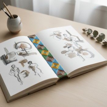 Exposed Spine Smyth Sewn Artist Sketchbook Replica