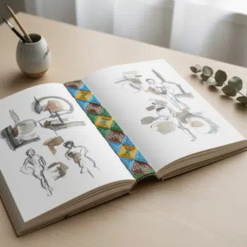 Exposed Spine Smyth Sewn Artist Sketchbook Replica