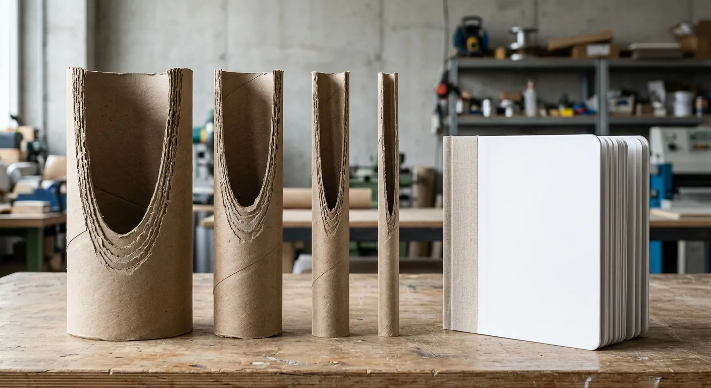 Different board core thicknesses for board book production