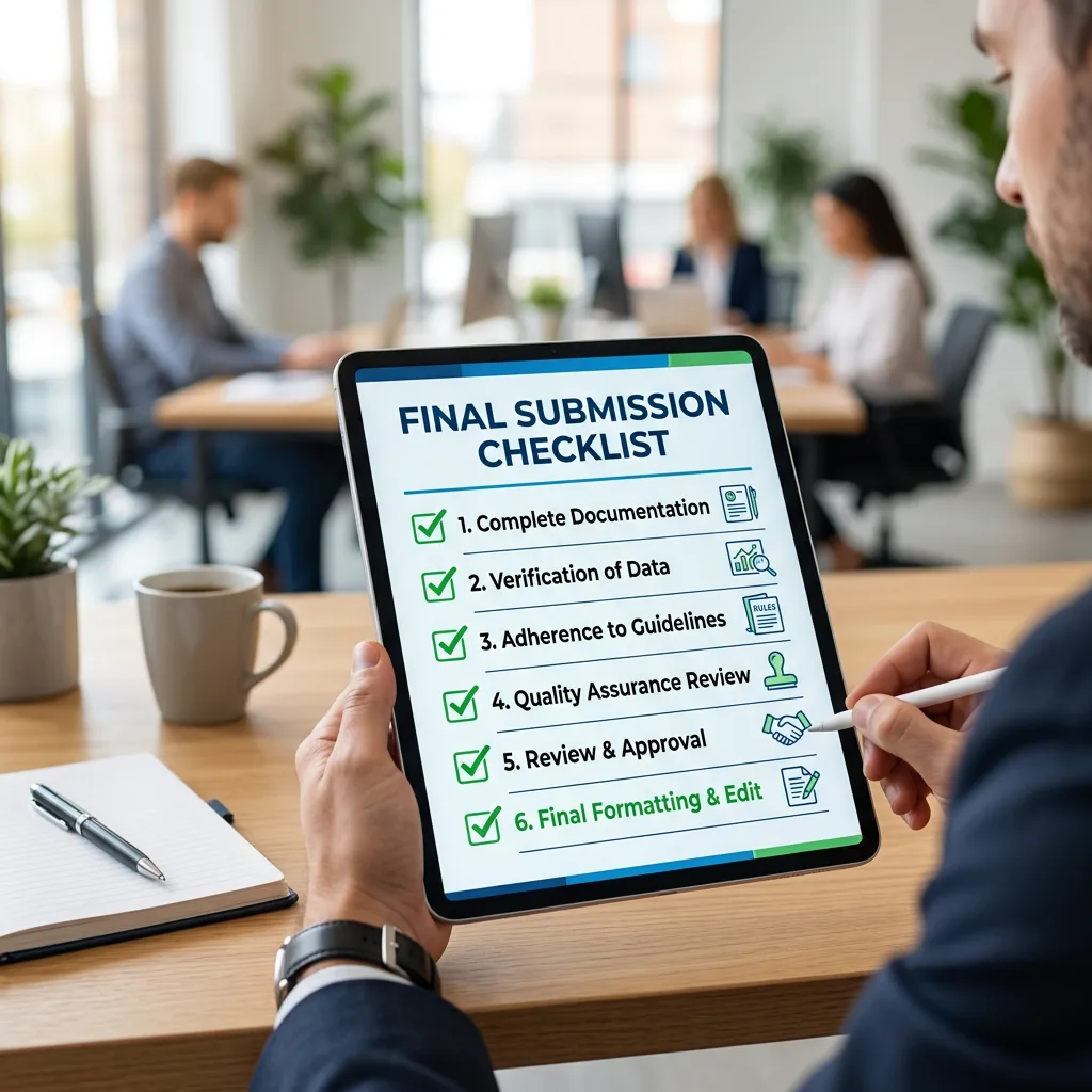 Final Submission Checklist