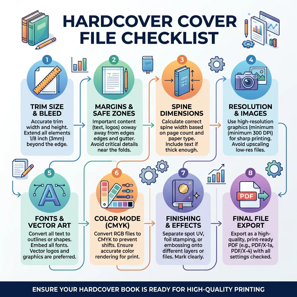 Hardcover Cover File Checklist
