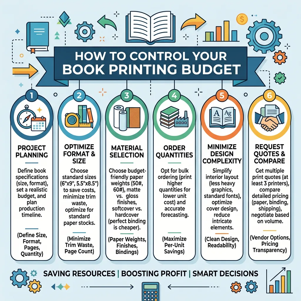 How to Control Your Book Printing Budget