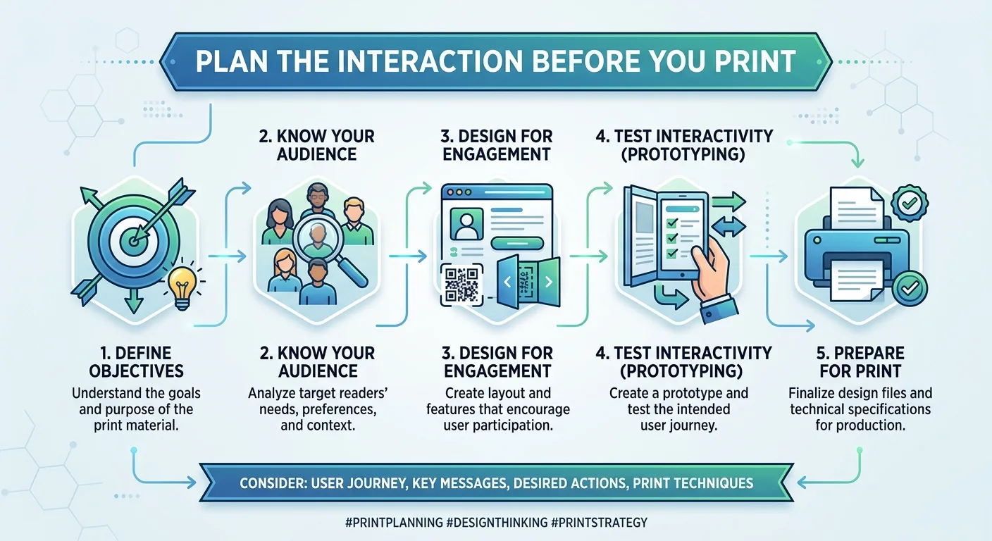 Plan the Interaction Before You Print