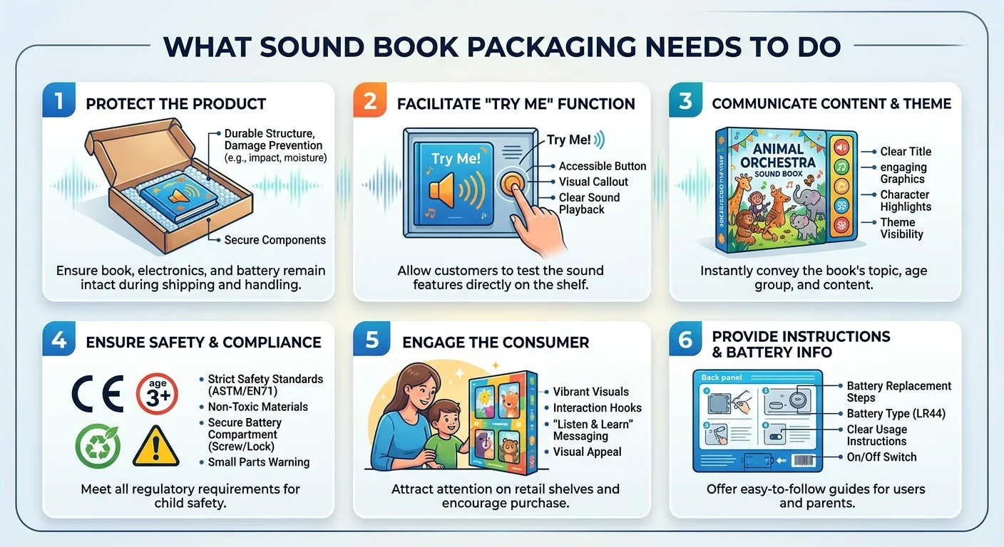 What Sound Book Packaging Needs to Do