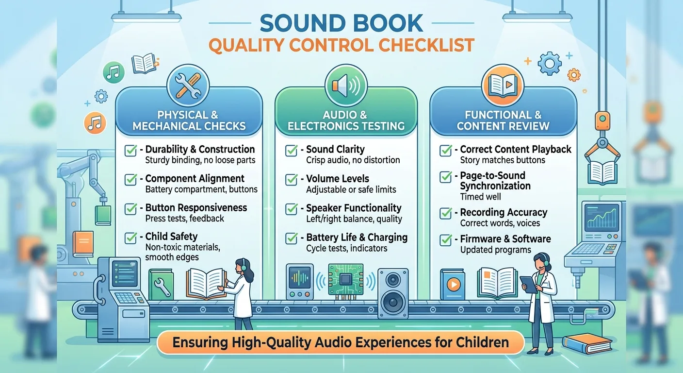 Sound Book Quality Control Checklist