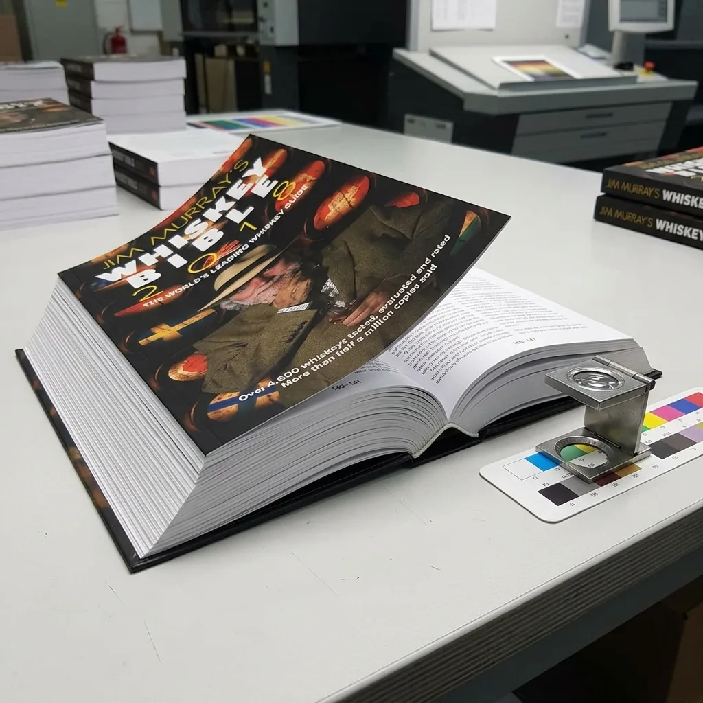 Softcover perfect bound Bible showing its adhesive spine and flexible cover