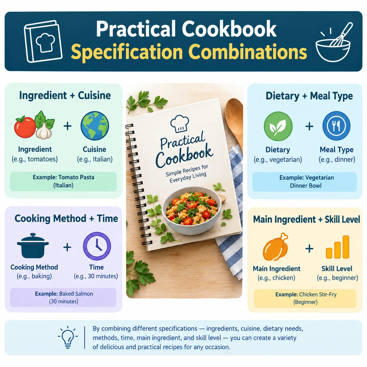 Practical Cookbook Specification Combinations