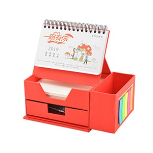 Custom Desk Calendar Printing With Note Pad