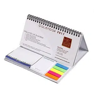 Custom Desk Calendar Printing With Note Pad