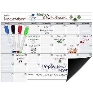 Custom Magnetic Dry Erase Calendar