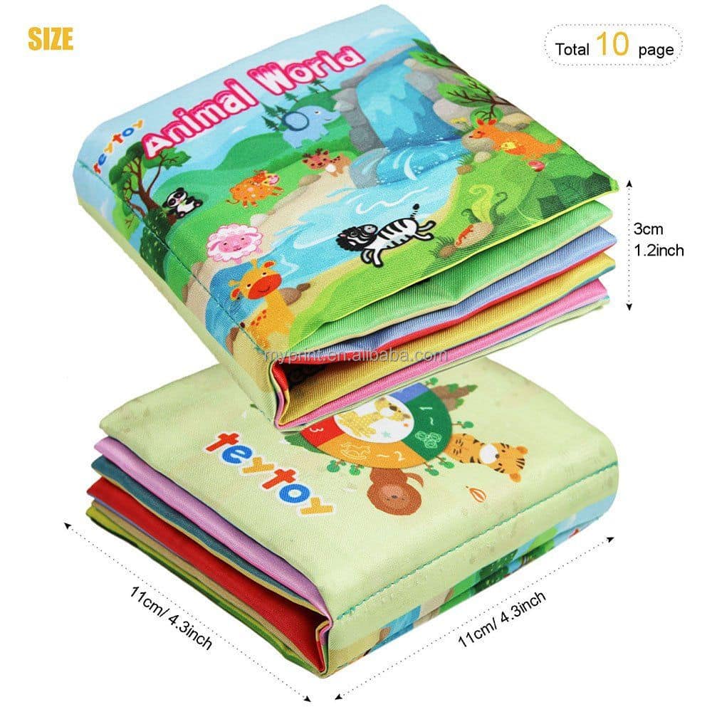 Washable Baby Early Learning Cloth Books - YBJ BOOK PRINTING