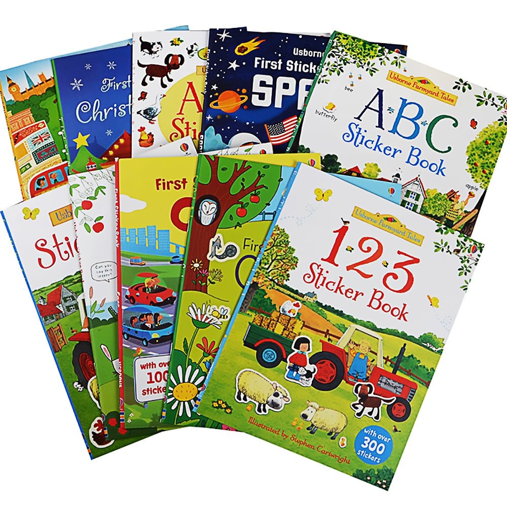 Design & Print Custom Sticker Books Online