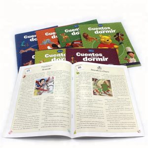 Saddle Stitching Children Story Book Printing (2)